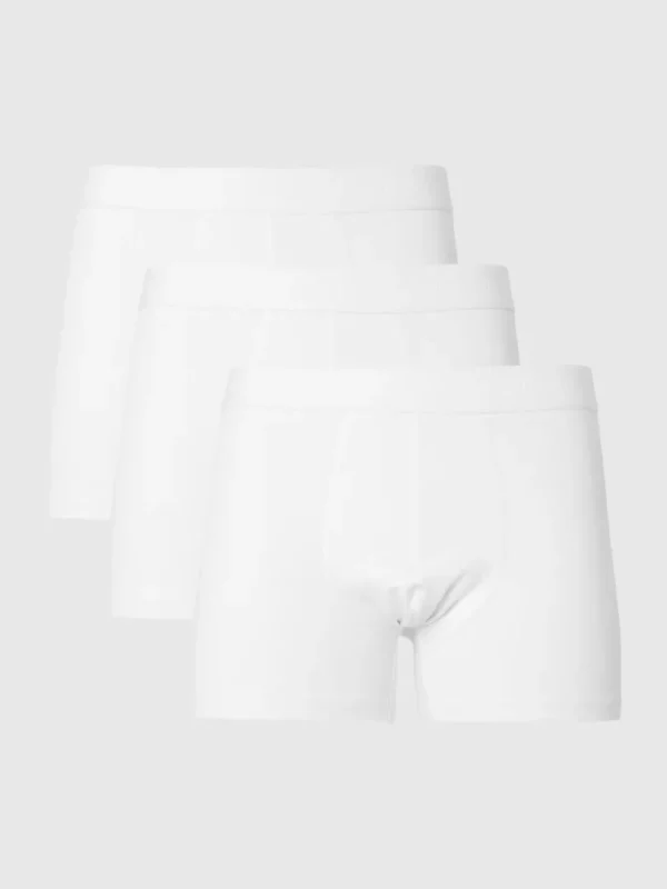 Undertøj>SELECTED 3-PAK BOXERSHORTS White