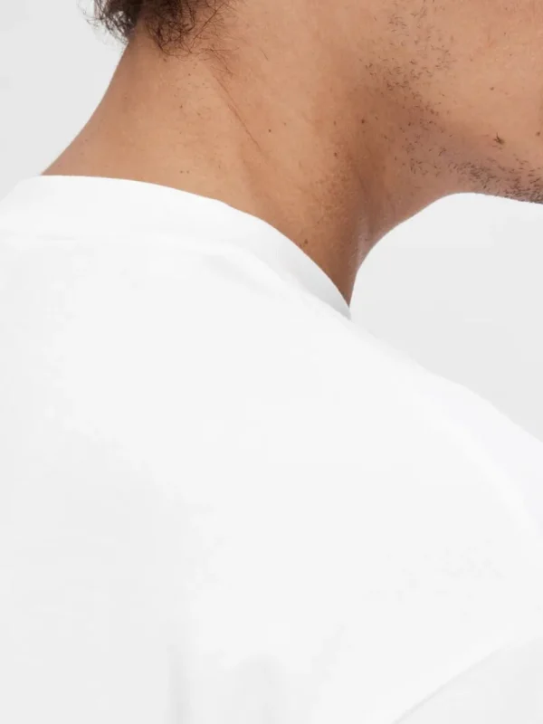 T-shirts>SELECTED 3 PAK T-SHIRT MED RUND HALS Beige
