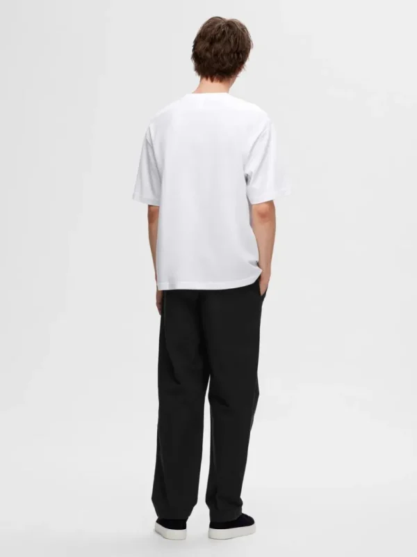 T-shirts>SELECTED 3 PAK T-SHIRT MED RUND HALS White