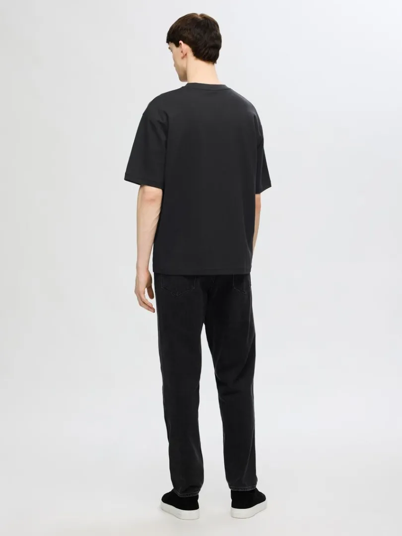 pak_tshirt_med_rund_hals_4-2.webp T-shirts>SELECTED 3 PAK T-SHIRT MED RUND HALS Black