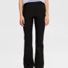 Bukser>SELECTED PINTUCK TROMPETBUKSER Black