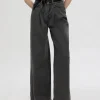 Jeans>SELECTED PLISSERET WIDE FIT JEANS Grey