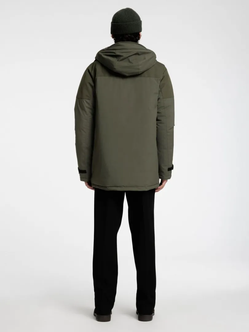 polstret_parka_1-2.webp Overtøj>SELECTED POLSTRET PARKA Green