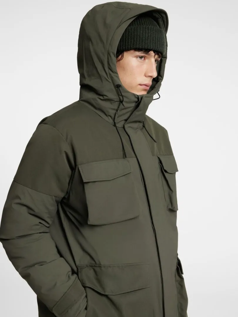 polstret_parka_3-2.webp Overtøj>SELECTED POLSTRET PARKA Green