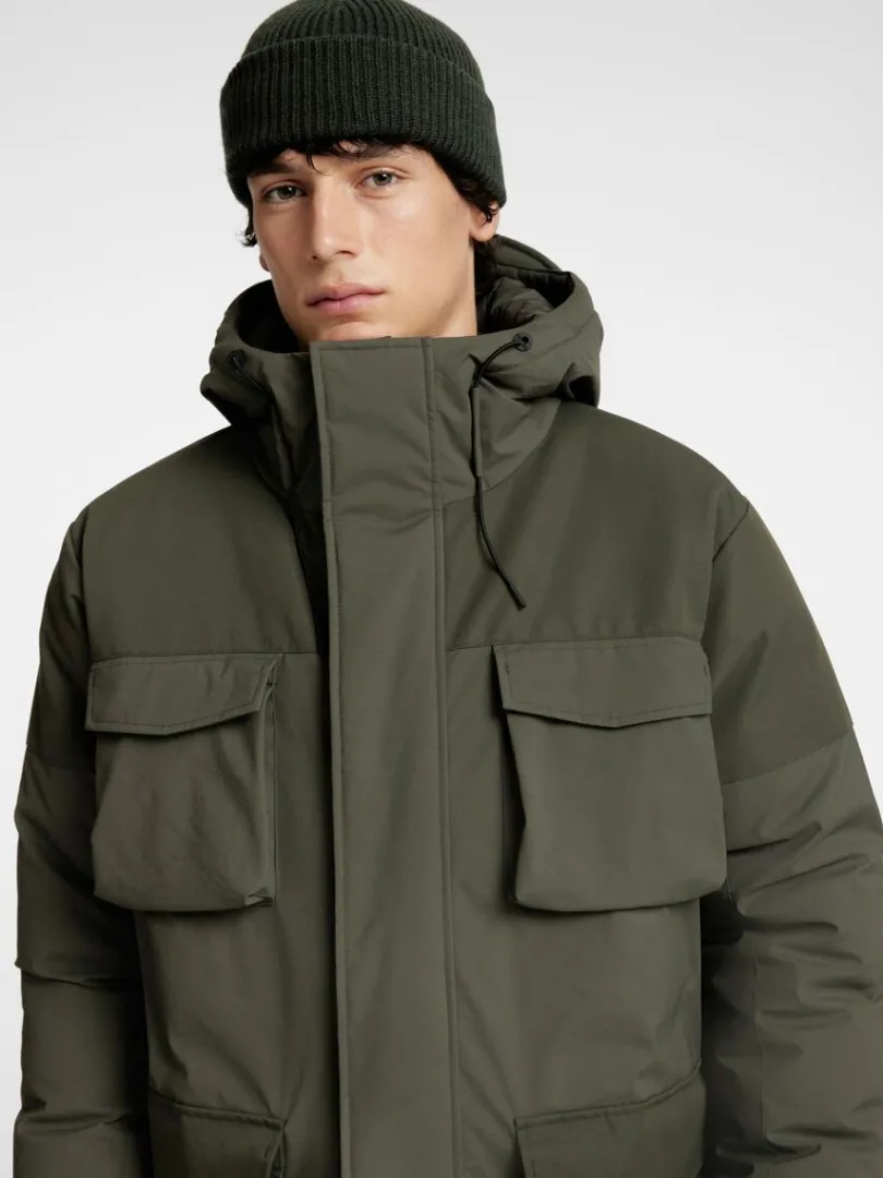 polstret_parka_5-2.webp Overtøj>SELECTED POLSTRET PARKA Green