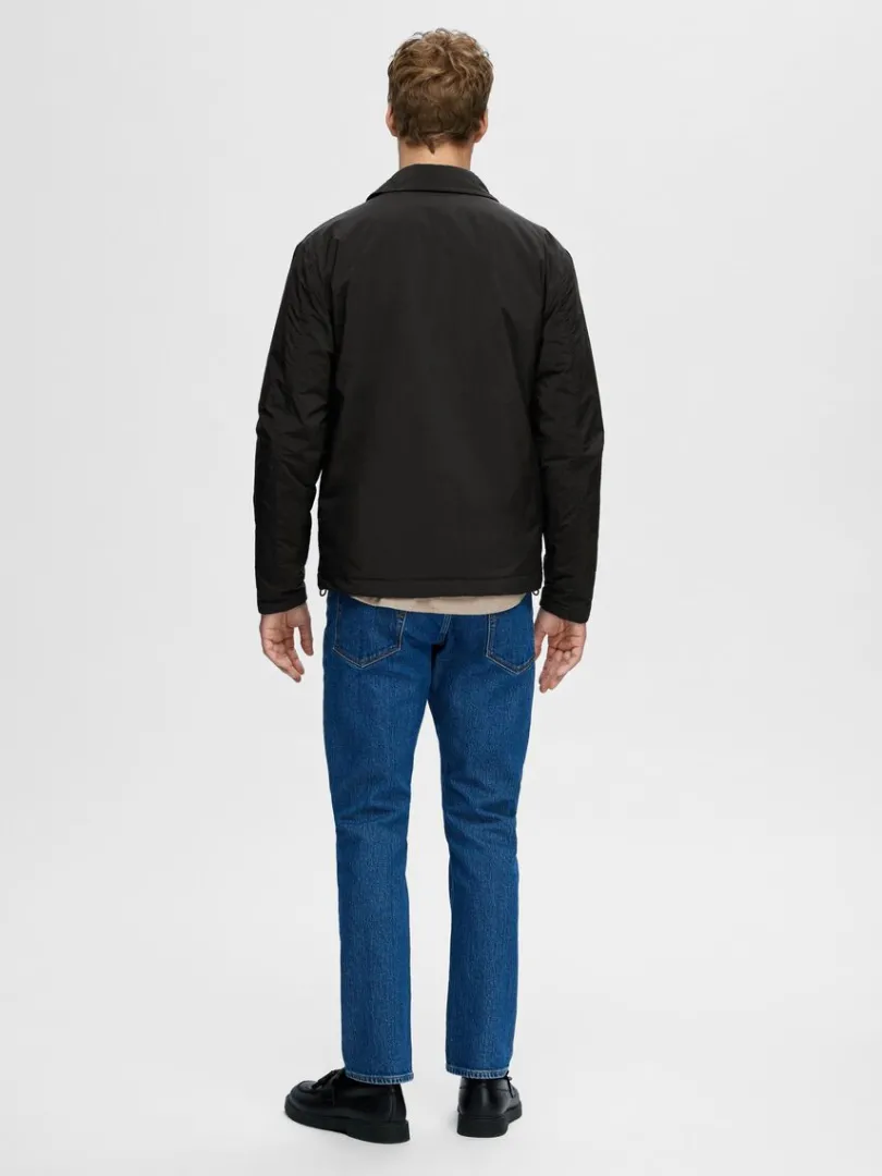 polstret_shacket_1-1.webp Overtøj>SELECTED POLSTRET SHACKET Black