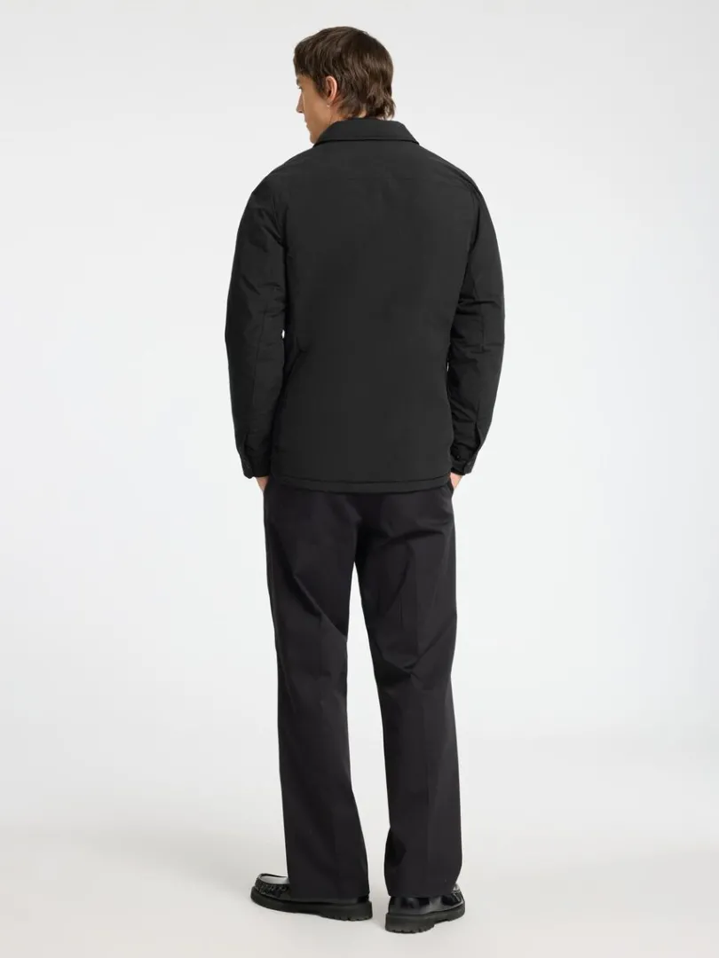 polstret_shacket_1.webp Overtøj>SELECTED POLSTRET SHACKET Black