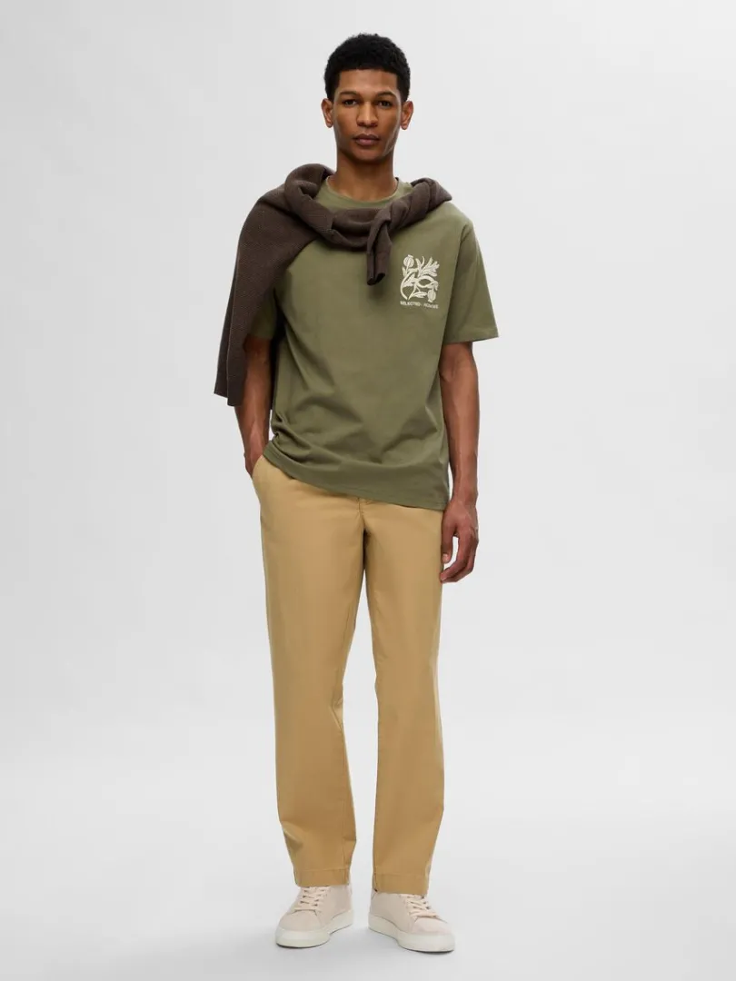 printet_bomuld_tshirt_1-1.webp T-shirts>SELECTED PRINTET BOMULD T-SHIRT Green