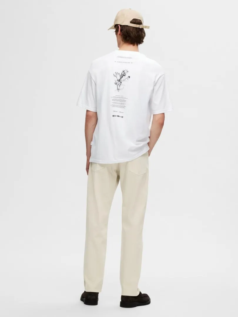 printet_bomuld_tshirt_4-3.webp T-shirts>SELECTED PRINTET BOMULD T-SHIRT White