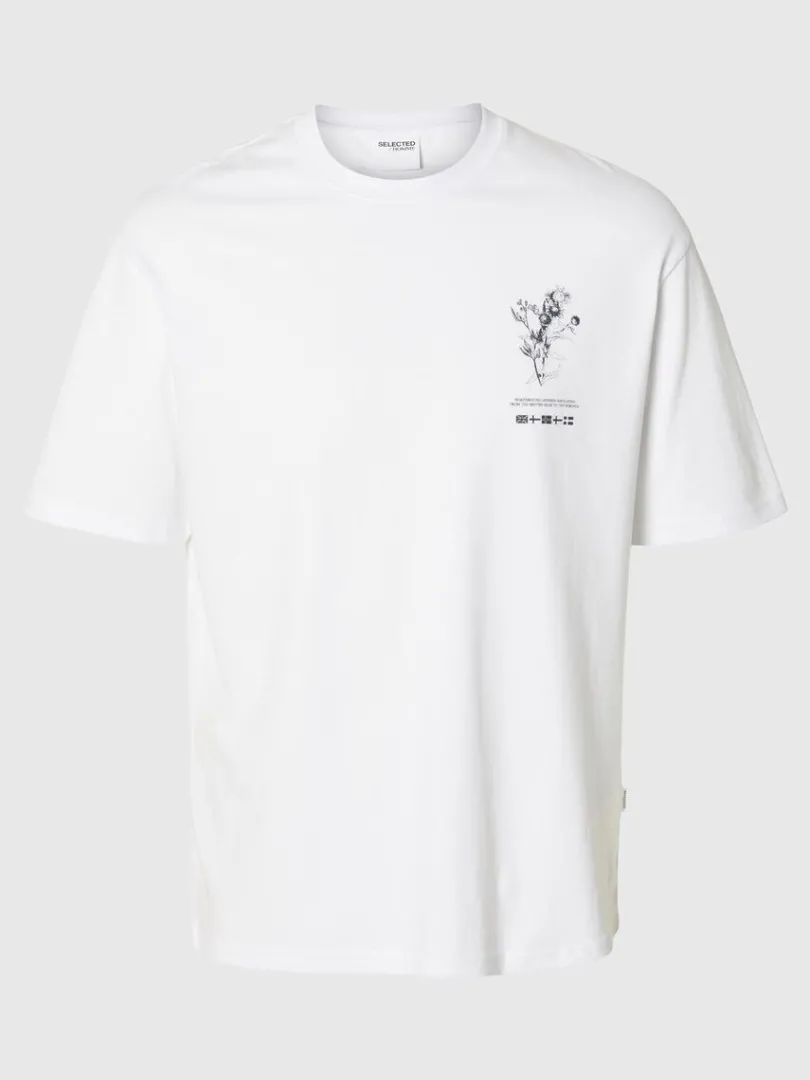 printet_bomuld_tshirt_5-3.webp T-shirts>SELECTED PRINTET BOMULD T-SHIRT White