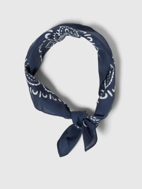 Accessories>SELECTED PRINTET HALSTØRKLÆDE Blue