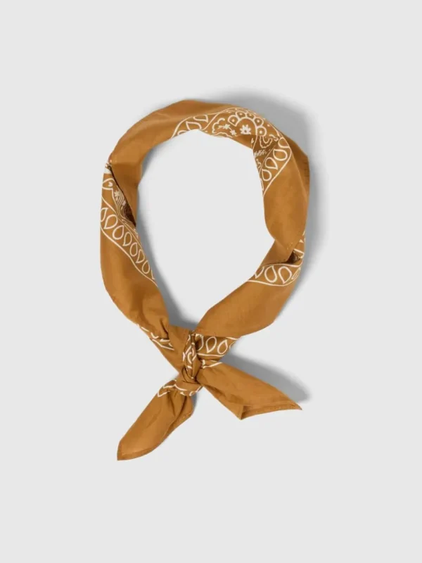 Accessories>SELECTED PRINTET HALSTØRKLÆDE Orange