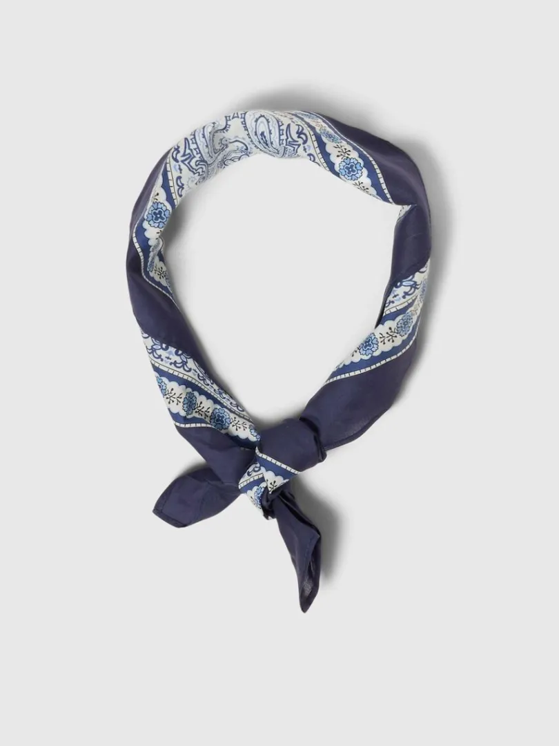 printet_halstrklde_0-3.webp Accessories>SELECTED PRINTET HALSTØRKLÆDE Blue