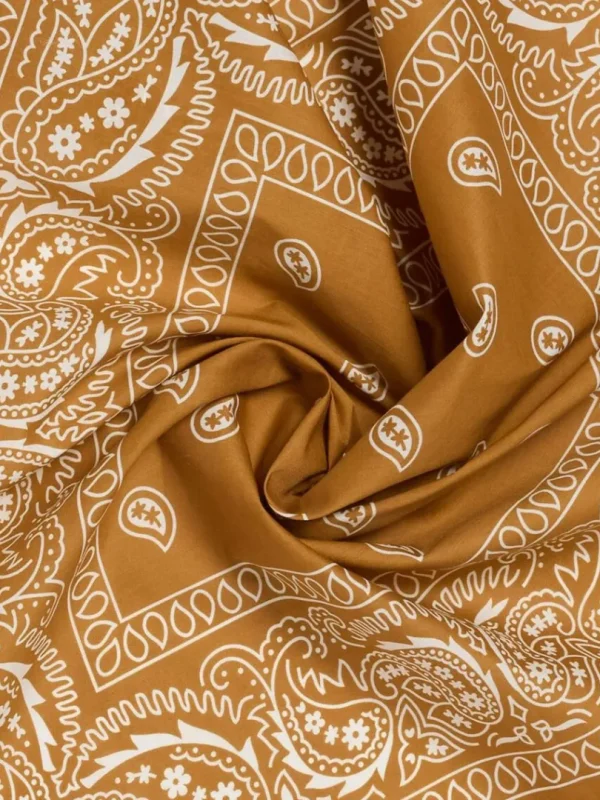 Accessories>SELECTED PRINTET HALSTØRKLÆDE Orange