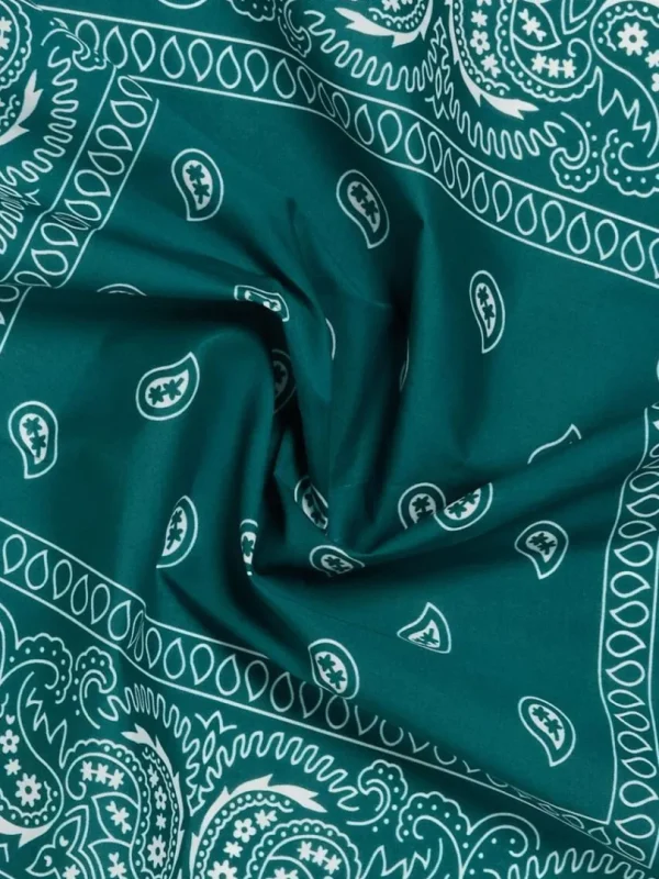 Accessories>SELECTED PRINTET HALSTØRKLÆDE Green