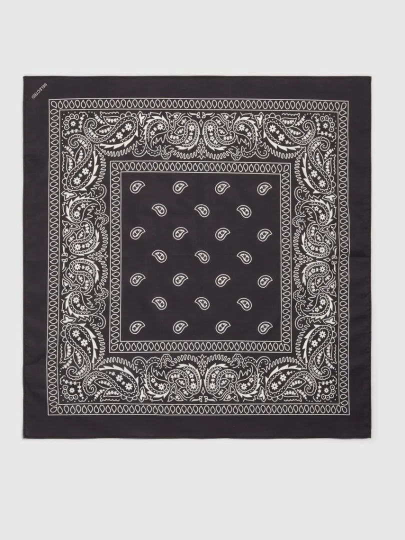 printet_halstrklde_2-13.webp Accessories>SELECTED PRINTET HALSTØRKLÆDE Black