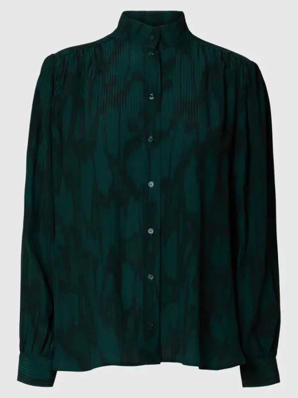 Skjorter>SELECTED PRINTET LANGÆRMET SKJORTE Green