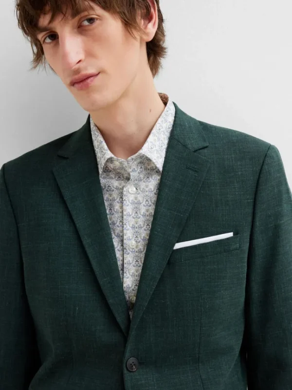 Skjorter>SELECTED PRINTET SLIM FIT SKJORTE Coloured