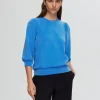 Toppe Og Bluser>SELECTED PUFÆRME SWEATSHIRT Blue