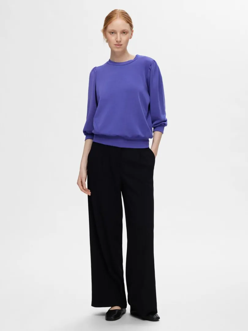 pufrme_sweatshirt_1-3.webp Toppe Og Bluser>SELECTED PUFÆRME SWEATSHIRT Purple