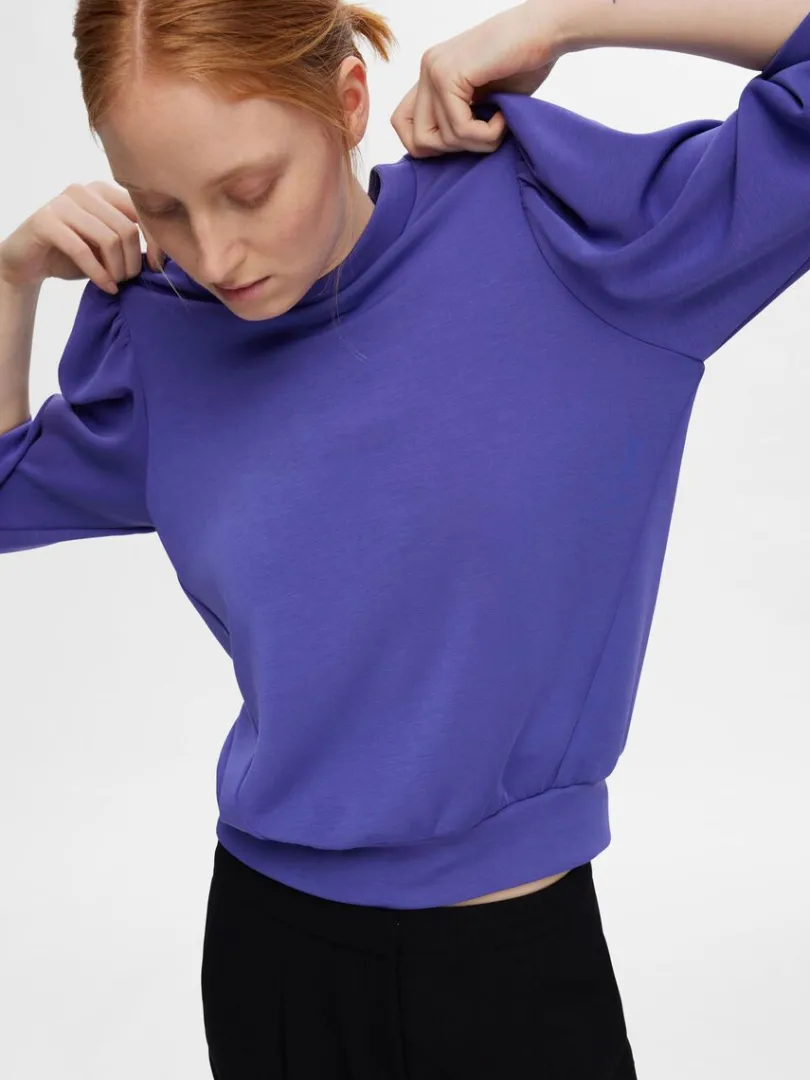 pufrme_sweatshirt_2-3.webp Toppe Og Bluser>SELECTED PUFÆRME SWEATSHIRT Purple