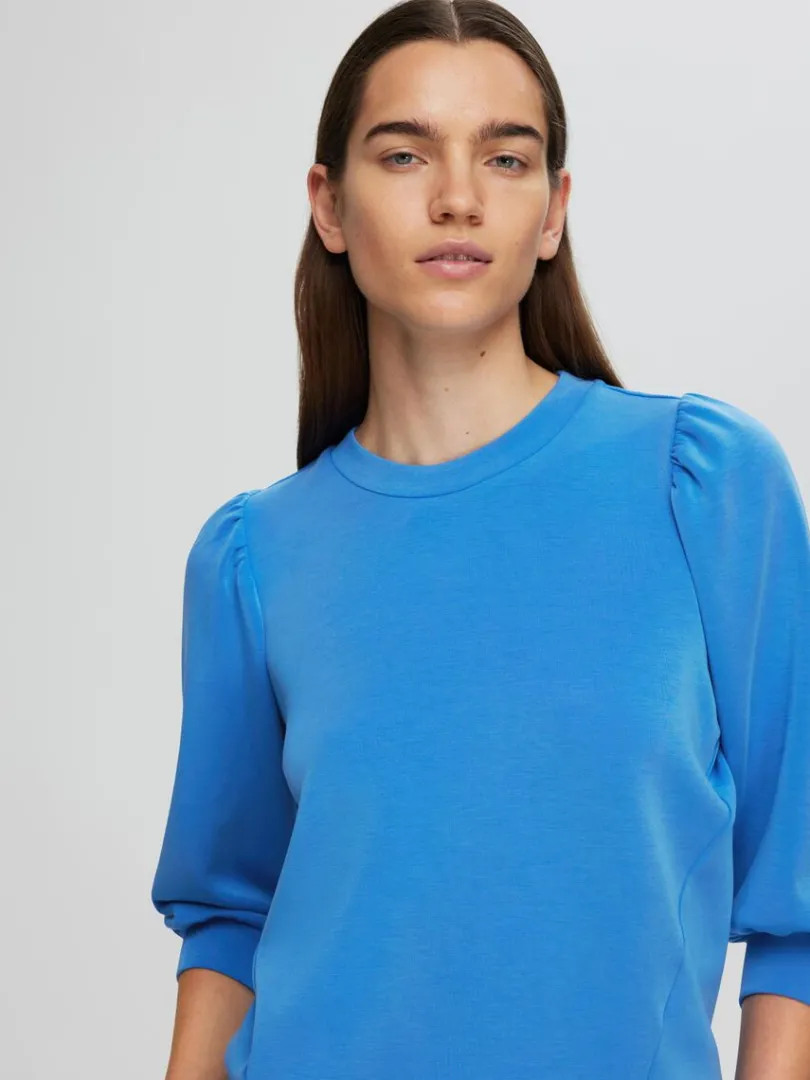 pufrme_sweatshirt_3-5.webp Toppe Og Bluser>SELECTED PUFÆRME SWEATSHIRT Blue