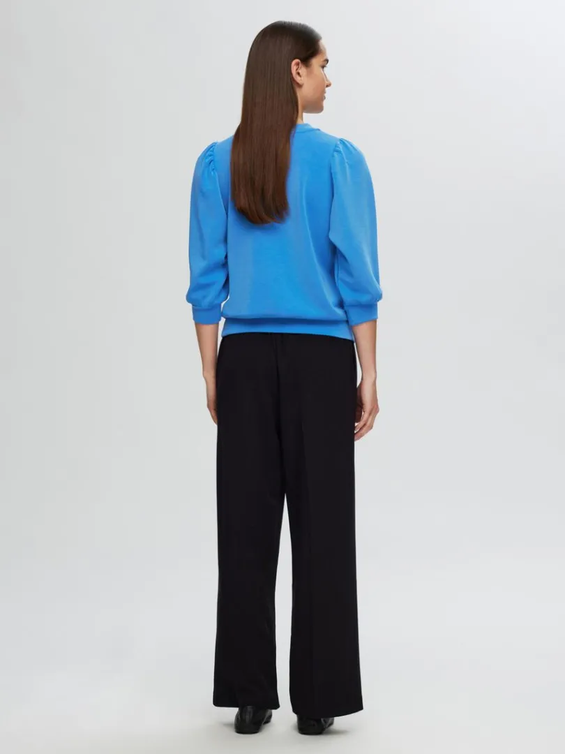 pufrme_sweatshirt_4-5.webp Toppe Og Bluser>SELECTED PUFÆRME SWEATSHIRT Blue