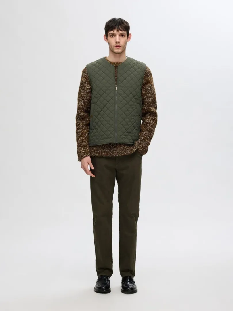 quiltet_dynevest_2.webp Overtøj>SELECTED QUILTET DYNEVEST Green