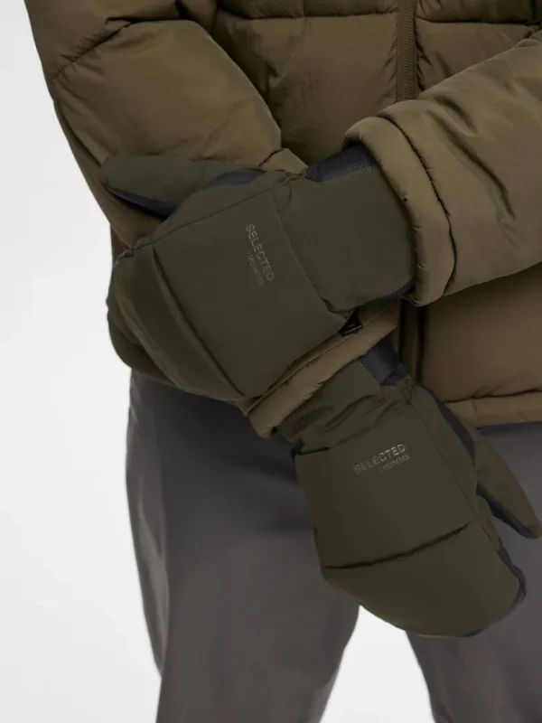 Accessories>SELECTED QUILTET VANTER Green