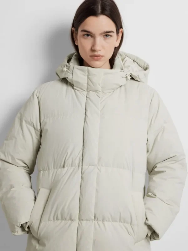 Overtøj>SELECTED RE:DOWN® DYNEJAKKE Beige