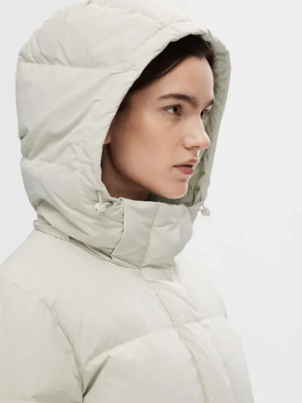 Overtøj>SELECTED RE:DOWN® DYNEJAKKE Beige