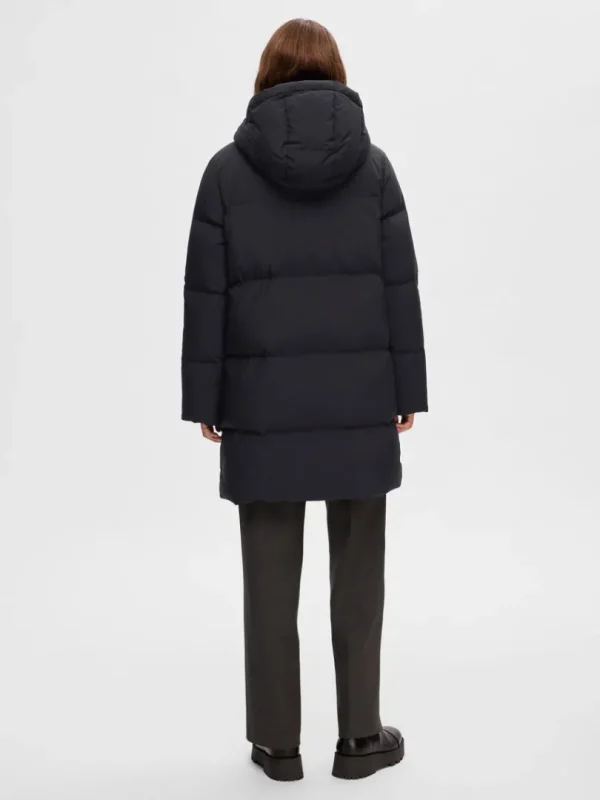 Overtøj>SELECTED RE:DOWN® DYNEJAKKE Black