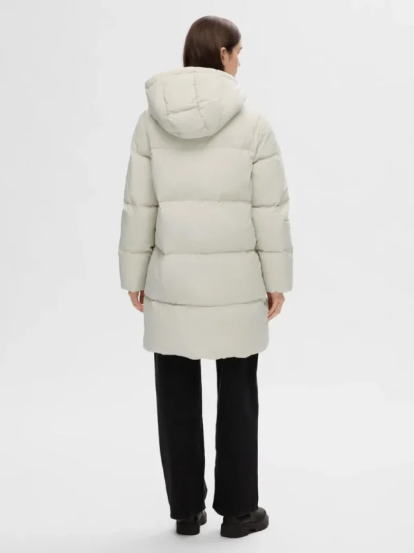 Overtøj>SELECTED RE:DOWN® DYNEJAKKE Beige