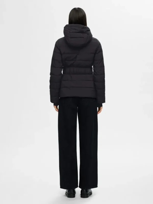 Overtøj>SELECTED RE:DOWN® KORT JAKKE Black