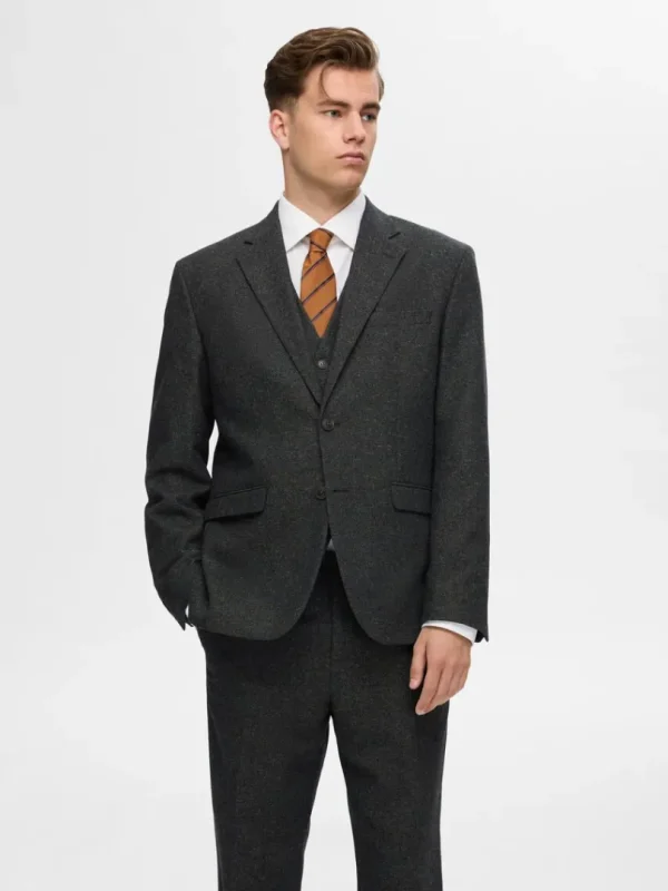 Jakkesæt & Blazers>SELECTED REGULAR FIT BLAZER Green