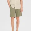 Shorts>SELECTED REGULAR FIT FLEX SHORTS Green