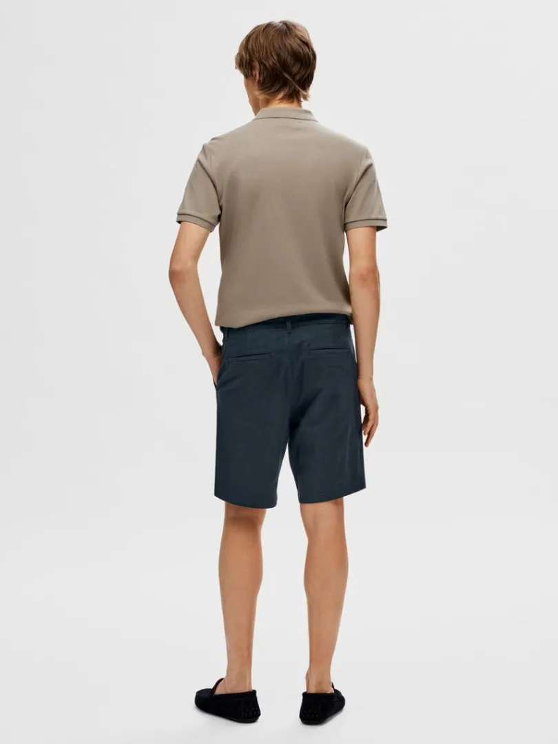 regular_fit_flex_shorts_1-2.webp Shorts>SELECTED REGULAR FIT FLEX SHORTS Blue