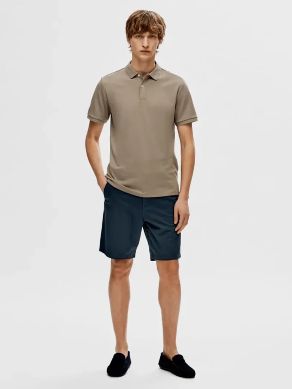 Shorts>SELECTED REGULAR FIT FLEX SHORTS Blue