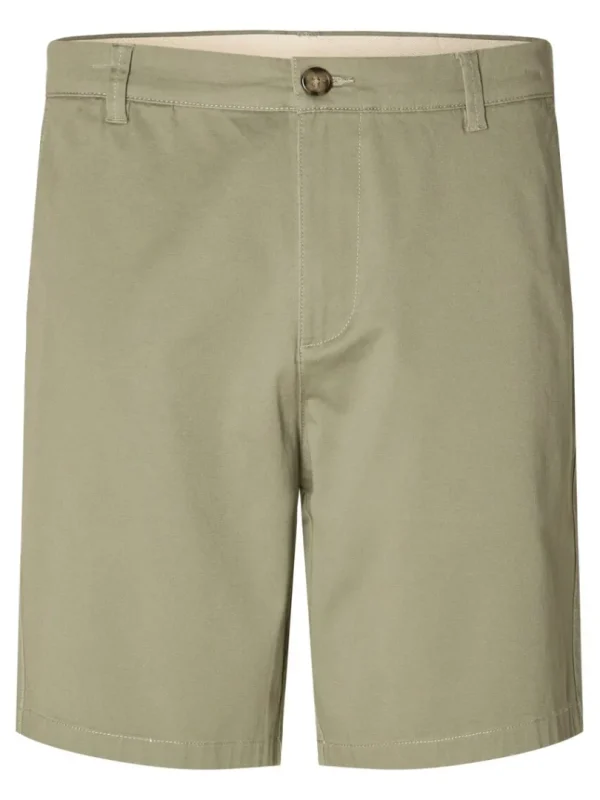Shorts>SELECTED REGULAR FIT FLEX SHORTS Green