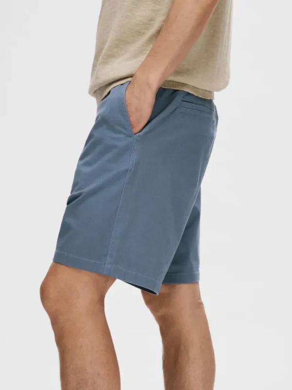 Shorts>SELECTED REGULAR FIT FLEX SHORTS Blue
