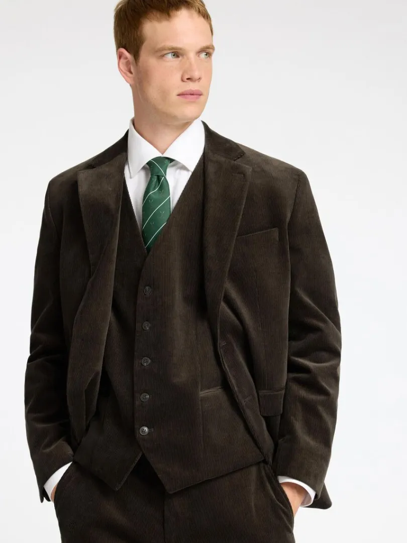 regular_fit_fljl_blazer_2-1.webp Jakkesæt & Blazers>SELECTED REGULAR FIT FLØJL BLAZER Brown
