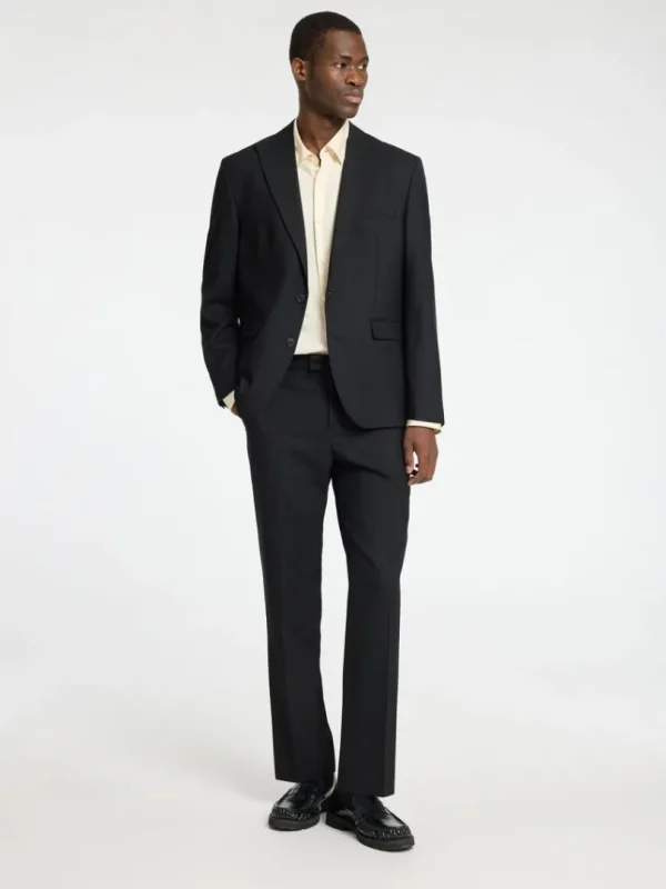 Bukser | Jakkesæt & Blazers>SELECTED REGULAR FIT HABITBUKSER Black