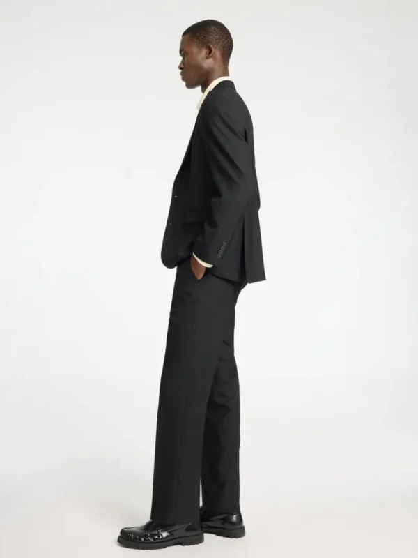 Bukser | Jakkesæt & Blazers>SELECTED REGULAR FIT HABITBUKSER Black