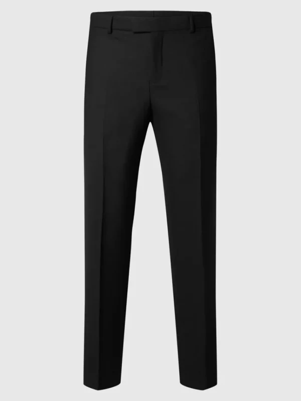 Bukser | Jakkesæt & Blazers>SELECTED REGULAR FIT HABITBUKSER Black