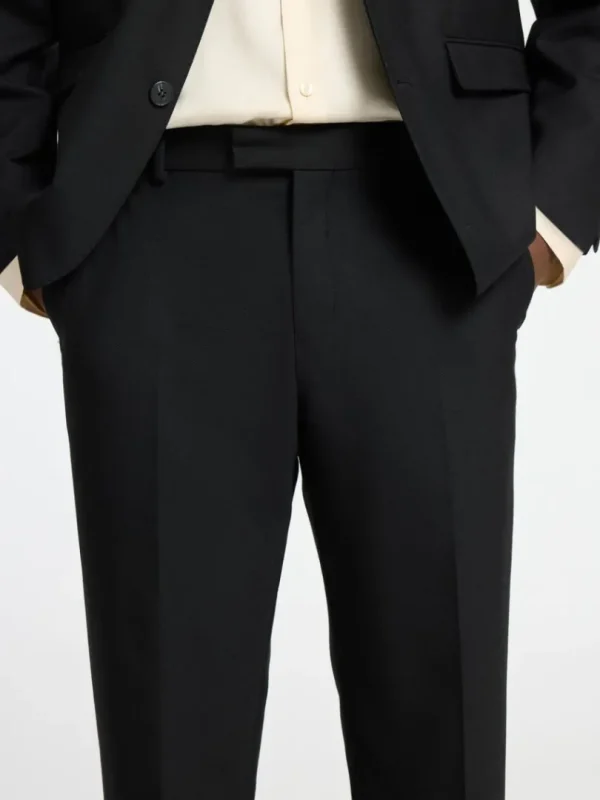 Bukser | Jakkesæt & Blazers>SELECTED REGULAR FIT HABITBUKSER Black
