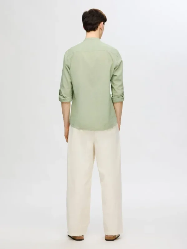Skjorter>SELECTED REGULAR FIT LANGÆRMET SKJORTE Green
