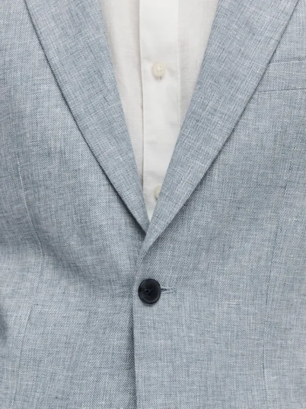Jakkesæt & Blazers>SELECTED REGULAR PASFORM ENKELTRADET BLAZER Blue