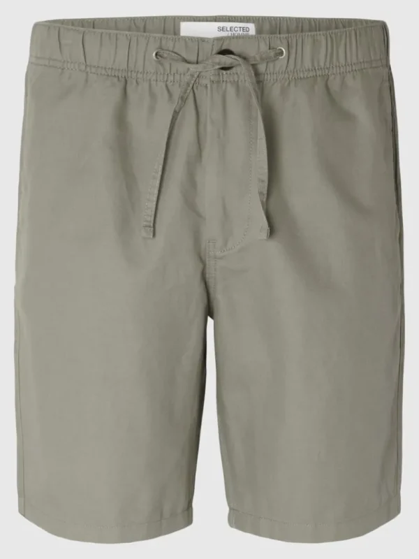 Shorts>SELECTED REGULAR PASFORM SHORTS Green