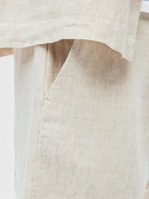 Shorts>SELECTED REGULAR PASFORM SHORTS Beige