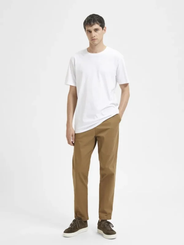 T-shirts>SELECTED REGULAR T-SHIRT White